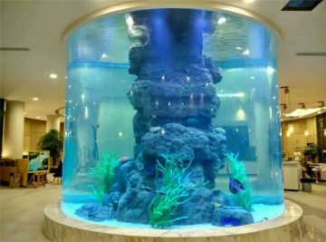 kristallen aquarium